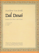 DAL DOSAI -SONATA FOR FLUTE AND PIANO G25961
