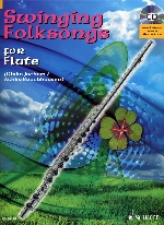 SWINGING FOLKSONGS FOR FLUTE (WITH CD)