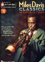 JAZZ PLAY ALONG VOL.79:MILES DAVIS CLASSICS 10 FAVORITE TUNES (WITH CD)