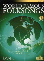 WORLD FAMOUS FOLKSONGS:FLUTE (WITH CD)