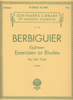 18 EXERCISES OR ETUDES FOR FLUTE
