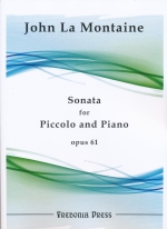 SONATA FOR PICCOLO & PIANO OP.61