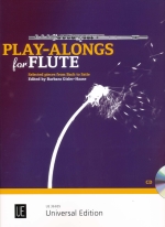 PLAY-ALONGS FOR FLUTE : FROM BACH TO SATIE (ED.HISLER-HAASE) (WITH CD)