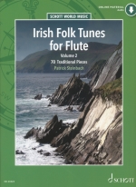 IRISH FOLK TUNES FOR FLUTE VOL.2 (ARR.STEINBACH) (WITH AUDIO ACCESS)