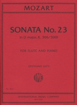 SONATA NO.23 D-DUR KV306/3001 (ARR.JUTT)