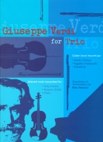 GIUSEPPE VERDI FOR TRIO (ARR.VERNIZZI), SCORE & PARTS