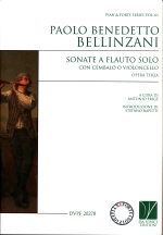 SONATE A FLAUTO SOLO CON CEMBALO O VIOLONCELLO OPERA TERZA (12 SONATE OP.3) SCORE