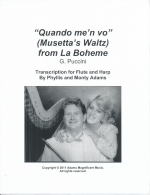 QUANDO MEfN VO (MUSETTAfS WALTZ) FROM hLA BOHEMEh