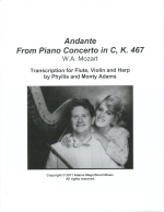 ANDANTE FROM PIANO CONCERTO IN C K.467