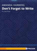 DON’T FORGET TO WRITE