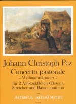 CONCERTO PASTORALE IN F-DUR - WEINNACHTSKONZERT , SCORE & PARTS