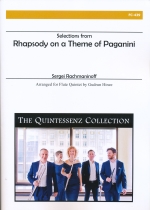 SELECTIONS FROM RHAPSODY ON A THEME OF PAGANINI OP.43 (ARR.HINZE), SCORE & PARTS