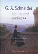 FLOTENKONZERT E-MOLL OP.63