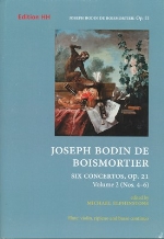 SIX CONCERTOS OP.21, VOL.2 (NO.4-6), SCORE & PARTS