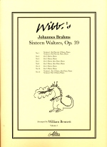 SIXTEEN WALTZES OP.39 VOL.1 (ARR.W.BENNETT), SCORE & PARTS