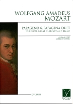 PAPAGENO & PAPAGENA DUET (ARR.A.SCOTTO), SCORE & PARTS