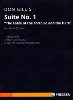 SUITE NO.1 ”THE FABLE OF THE TORTOISE AND THE HARE”, SCORE & PARTS