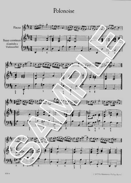 ムラマツフルート｜SPIELSTUCKE 'DER GETREUE MUSIKMEISTER' TWV41:D4