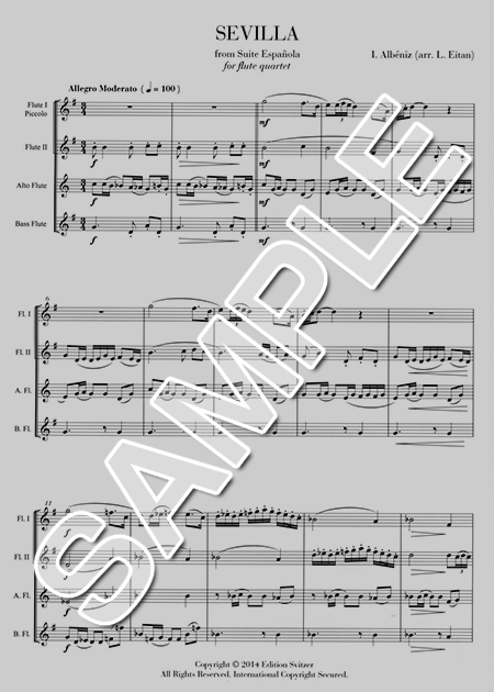 ムラマツフルート｜SEVILLA FROM ”SUITE ESPANOLA OP.47” (ARR.EITAN