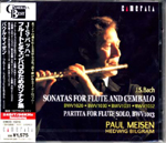 J.S.BACH : SONATAS FOR FLUTE AND CEMBALO