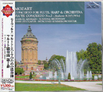 W.A.MOZART : CONCERTO FOR FLUTE, HARP & ORCHESTRA, FLUTE CONCERTO NO.2 etc