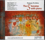 POULENC : THE 5 SONATAS WITH PIANO