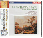 J.S.BACH & C.P.E.BACH : TRIO SONATAS