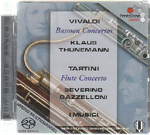 VIVALDI : BASSOON CONCERTOS, TARTINI : FLUTE CONCERTO