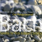 C.P.E. BACH : SONATAS FOR FLUTE & BASSO CONTINUO (Period Instr.)