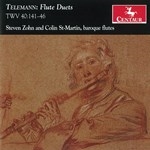 TELEMANN : FLUTE DUETS TWV40:141-6 (Period Instr.)