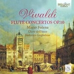 VIVALDI : FLUTE CONCERTOS OP.10 (Period Instr.)