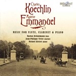 KOECHLIN, EMMANUEL : MUSIC FOR FLUTE, CLARINET & PIANO