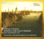 GIUSEPPE SAMMARTINIFSONATE A DUE FLAUTI TRAVERSI OP.1