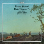 FRANZ DANZI FLUTE TRIOS OP.71 (Period Instr.)