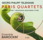 TELEMANN�FPARIS QUARTETS (Period Instr.) (JAPANESE COMMENTARY)  (3CD)