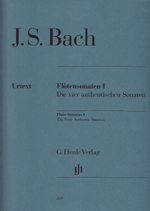 FLOTENSONATEN I URTEXT BWV1030.1032.1034.1035