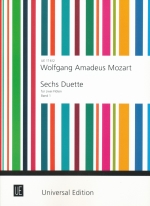 6 DUETS,VOL.1(KV378,376,379)