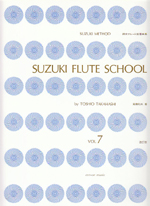 SUZUKI FLUTE SCHOOL BY TOSHIO TAKAHASHI VOL.7 (WITH CD)
