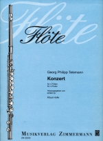 ムラマツフルート｜KONZERT D-DUR TWV40:202: 楽譜