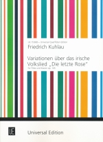 VARIATIONS UBER EIN IRLANDISCHES LIED,OP.105 hTHE LAST ROSE OF SUMMERh