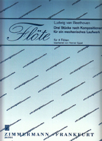 DREI STUCKE(MECHANISCHES LAUFWERK)
