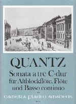 SONATA A TRE(TRIOSONATE) C-DUR QV 2:ANH. 3