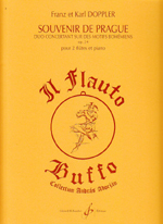 [レア] Oeuvres de Futura ムラマツフルート｜SOUVENIR DE PRAGUE,OP.24 (ED.ADORJAN): 楽譜