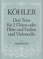 ムラマツフルート｜DREI TRIOS,OP.86 PARTS: 楽譜