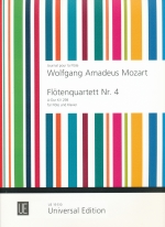 FLOTENQUARTETT NR.4 A-DUR,KV298