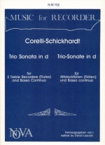 TRIO SONATA D-MOLL (FROM CONCERTO GROSSO IN C OP.6 NO.3) (ARR.SCHICKHARDT) (2A.BC)