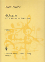 WIDMUNG (1991) PARTITUR