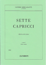 ムラマツフルート｜SETTE CAPRICCI: 楽譜