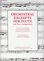 ORCHESTRAL EXCERPTS FOR FLUTE WITH PIANO