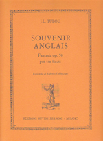 hSOUVENIR ANGLAISh FANTASIA,OP.50(51?) SCORE&PARTS